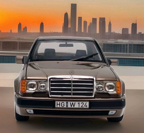 Mercedes 500 w124 1990 - mercedes,
