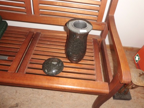 Vase aus nero impala - vase,